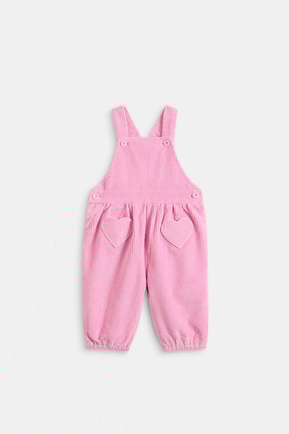 Heart Pocket Overall  Candy Pink  hi-res