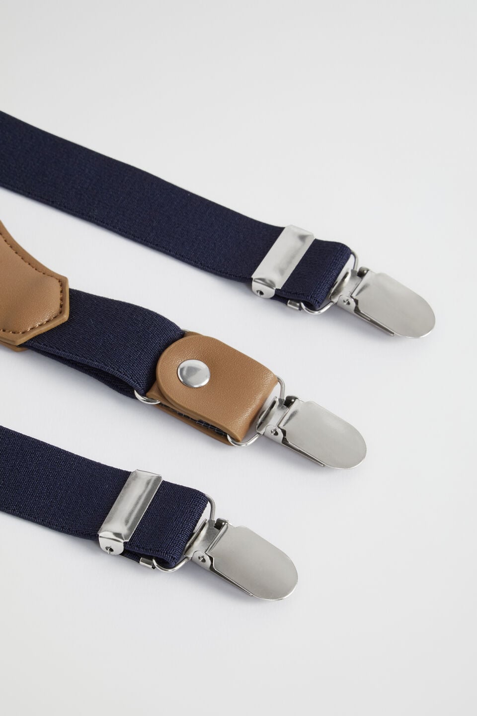 Elastic Braces  Midnight Blue