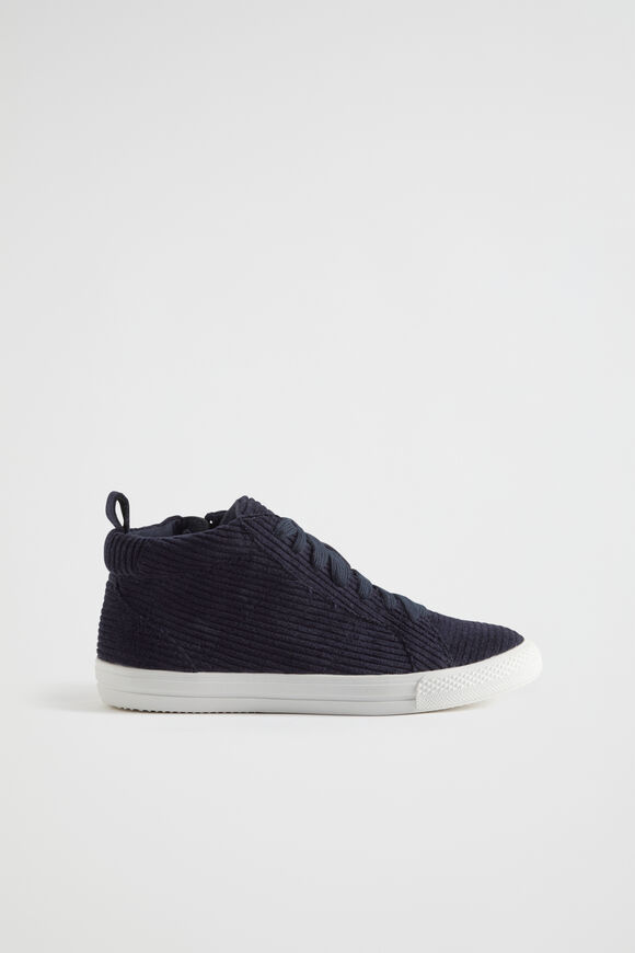 Cord Hightop  Navy  hi-res