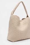 Woven Textured Tote  Ecru  hi-res