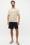 Linen Pullon Short  Midnight Blue  hi-res