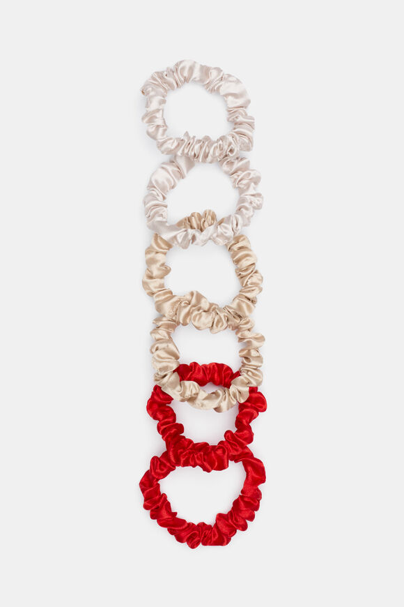 Mini Scrunchie  Poppy  hi-res