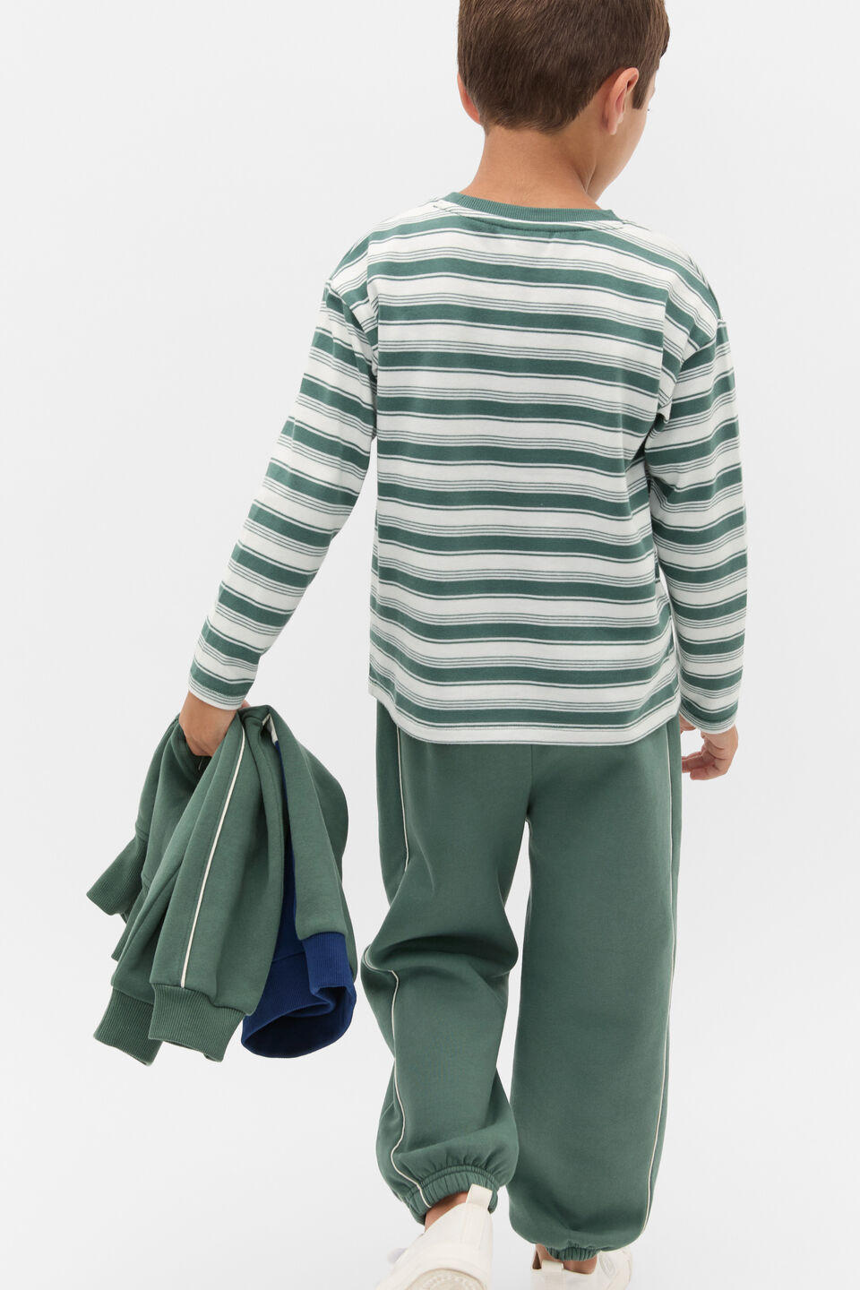 Core Stripe Rugby  Forest