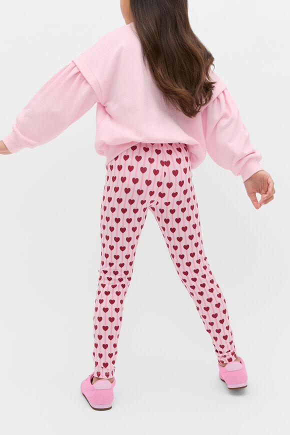 Heart Legging  Pink Lemonade  hi-res