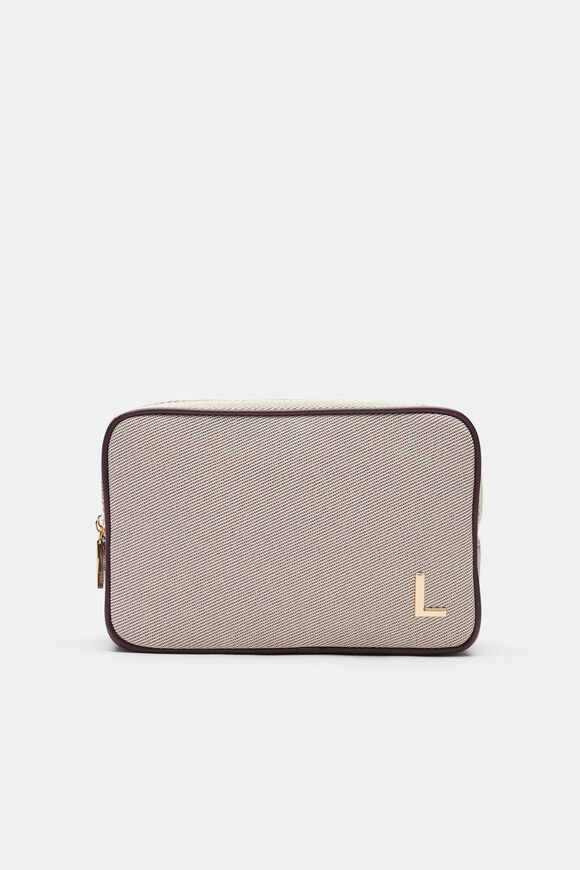 Initial Make Up Bag  L  hi-res
