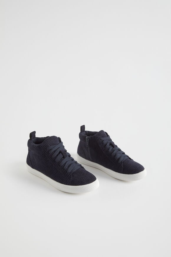 Cord Hightop  Navy  hi-res