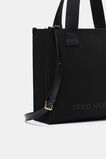 Seed Knit Tote  Black  hi-res