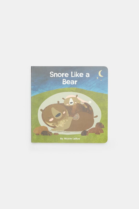 Snore Like A Bear Book  Multi  hi-res