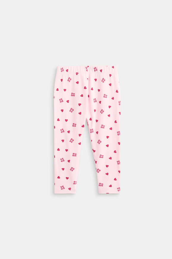 Heart Legging  Pink Lemonade  hi-res