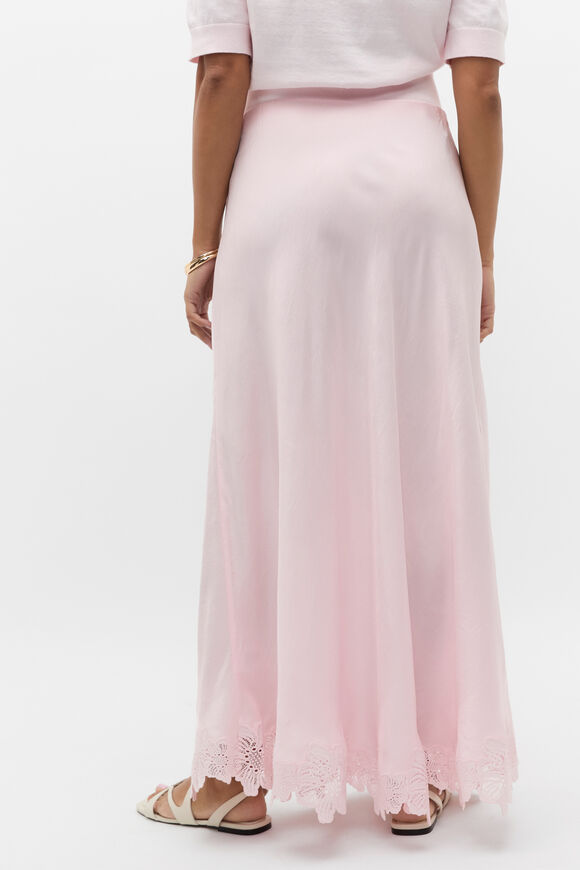 Crinkled Satin Skirt  Primrose  hi-res