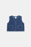 Tulip Denim Vest  Indigo  hi-res