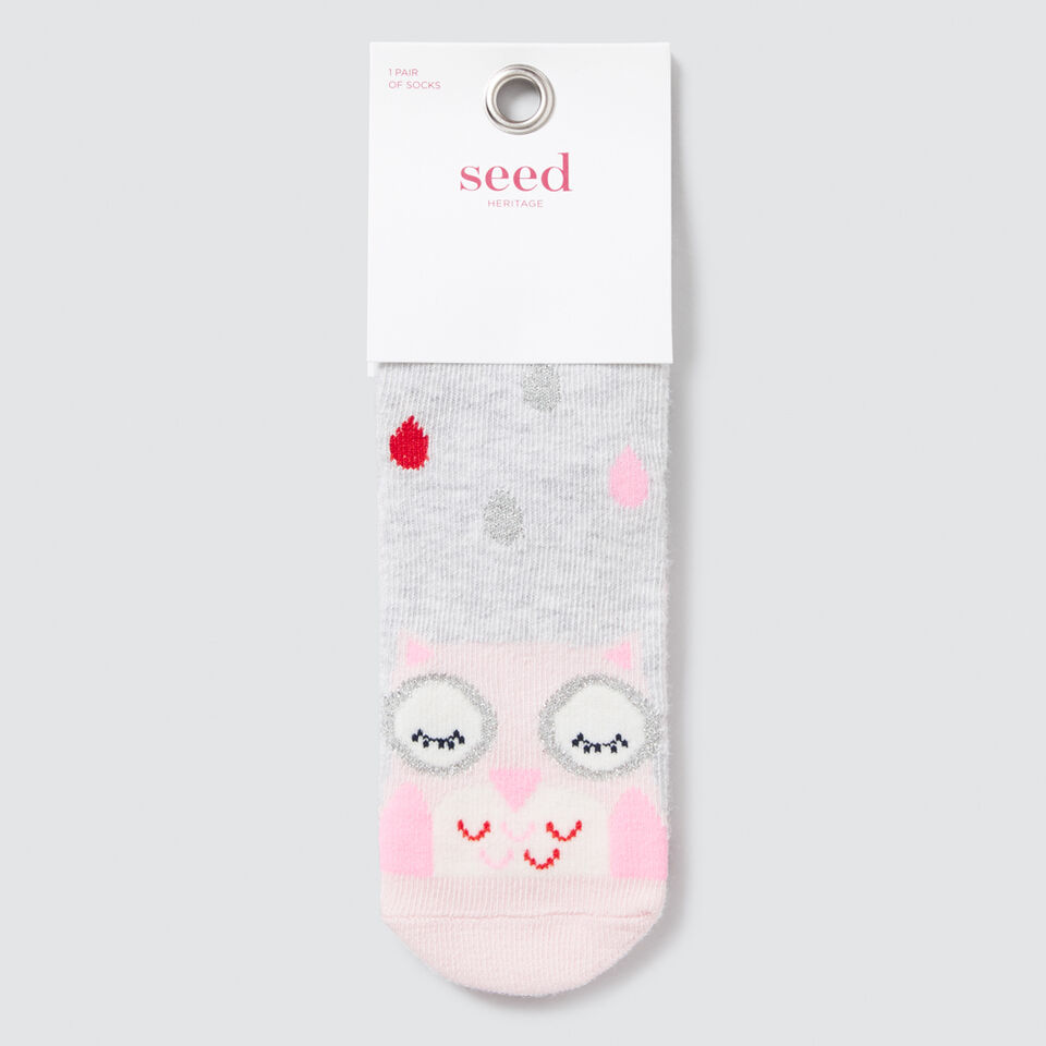 Sparkly Owl Socks  