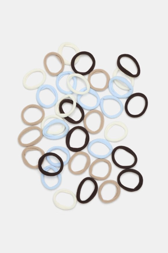 Hair Tie Set  Soft Blue  hi-res
