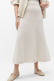 Speckle Knit Midi Skirt  Vanilla Cream Fleck  hi-res