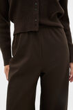 Easy Wide Leg Pant  Coffee Bean  hi-res