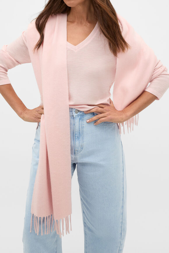 Super Soft Wool Scarf  Pale Blossom  hi-res