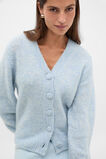 Lofty Relaxed Cardigan  Soft Blue Marle  hi-res
