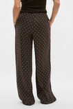 Spot Easy Wide Leg Pant  Coffee Bean Spot  hi-res