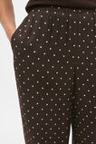 Spot Easy Wide Leg Pant  Coffee Bean Spot  hi-res