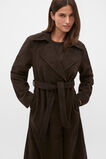 Suede Trench Coat  Coffee Bean  hi-res