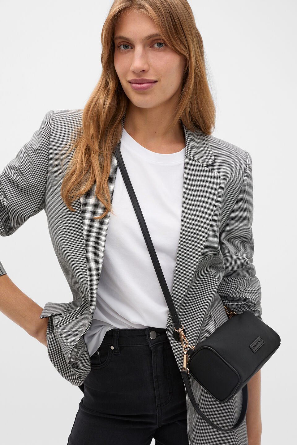 Essential Mini Crossbody Bag  Black