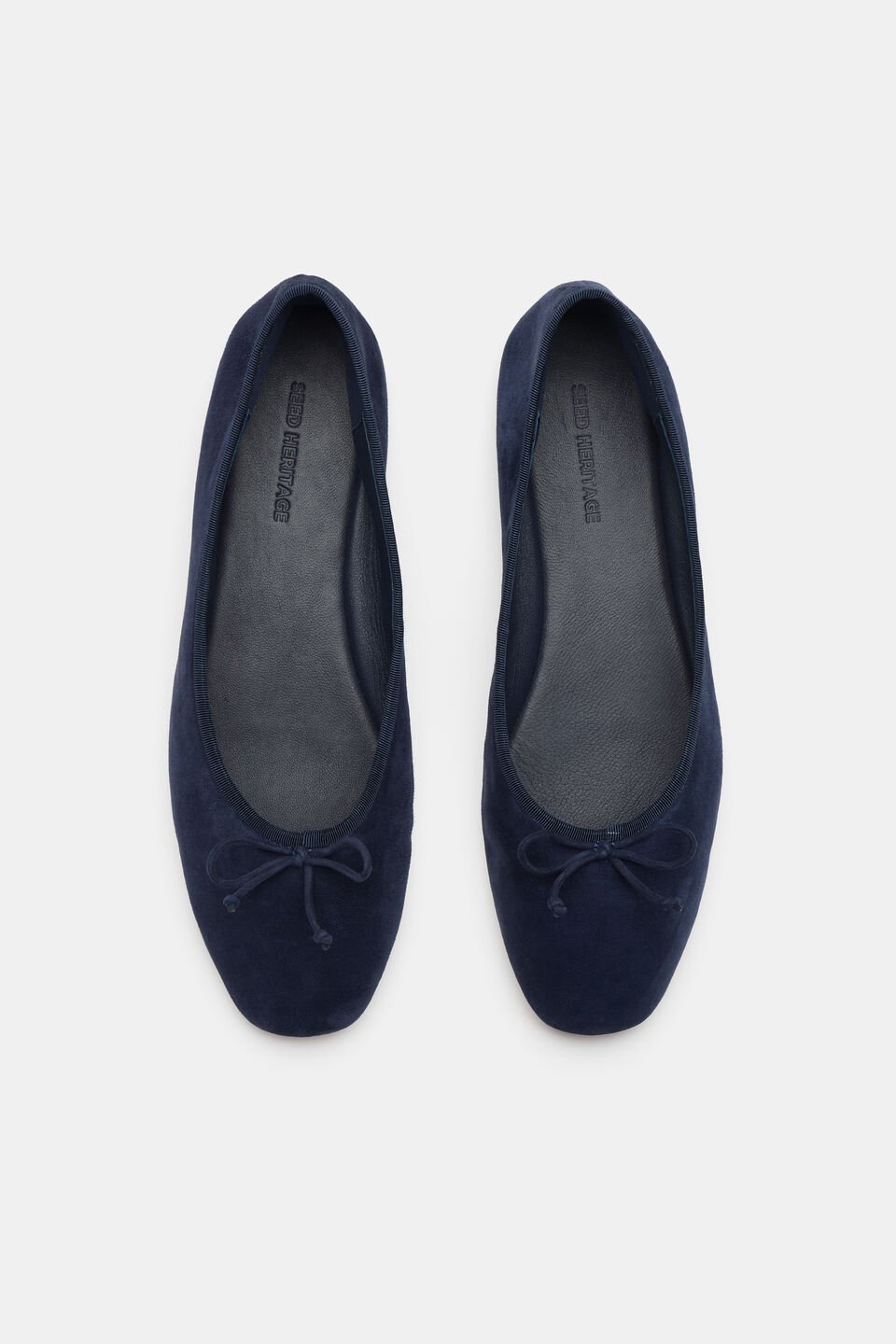 Kennedy Ballet Flat  Twilight Blue Suede