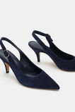 Elora Slingback Pump  Twilight Blue Suede  hi-res