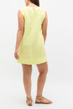 Linen A Line Mini Dress  Lemongrass  hi-res