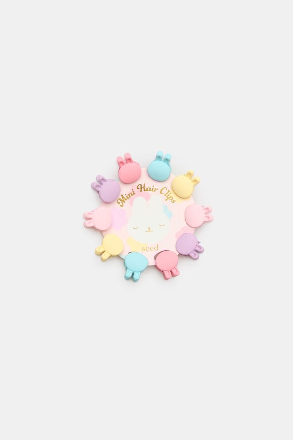 Bunny Flower Clip Wheel  Multi  hi-res