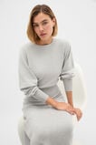 Batwing Knit Top  Slate Marle  hi-res
