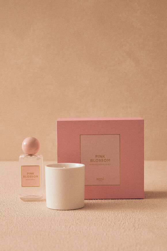 Room Spray and Scented Candle Duo Set  Pink Blossom  hi-res
