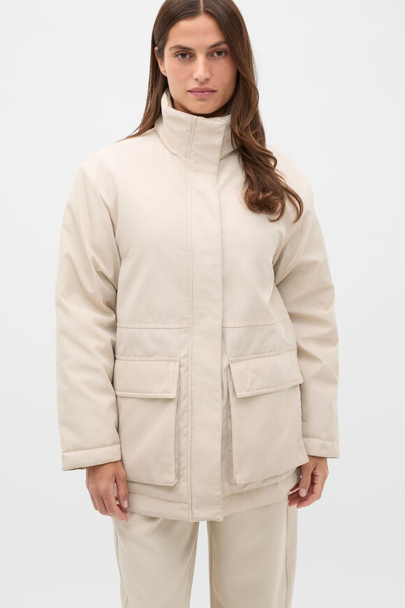 Reversible Puffer Jacket  Vanilla Cream  hi-res