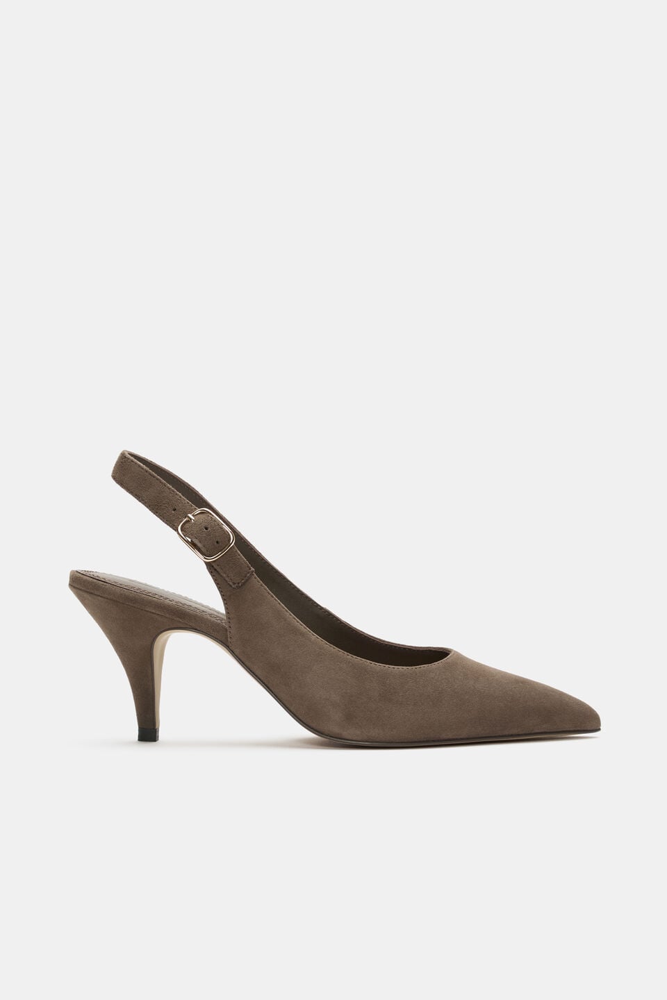 Elora Slingback Pump  Cocoa Suede