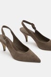Elora Slingback Pump  Cocoa Suede  hi-res