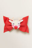 Reindeer On Bow Duck Clip    hi-res