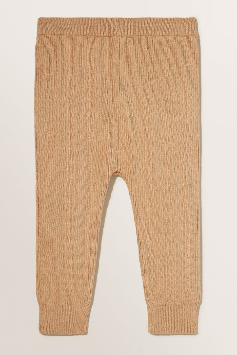 Core Knitted Legging  Wheat