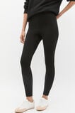 Ponte Legging  Black  hi-res