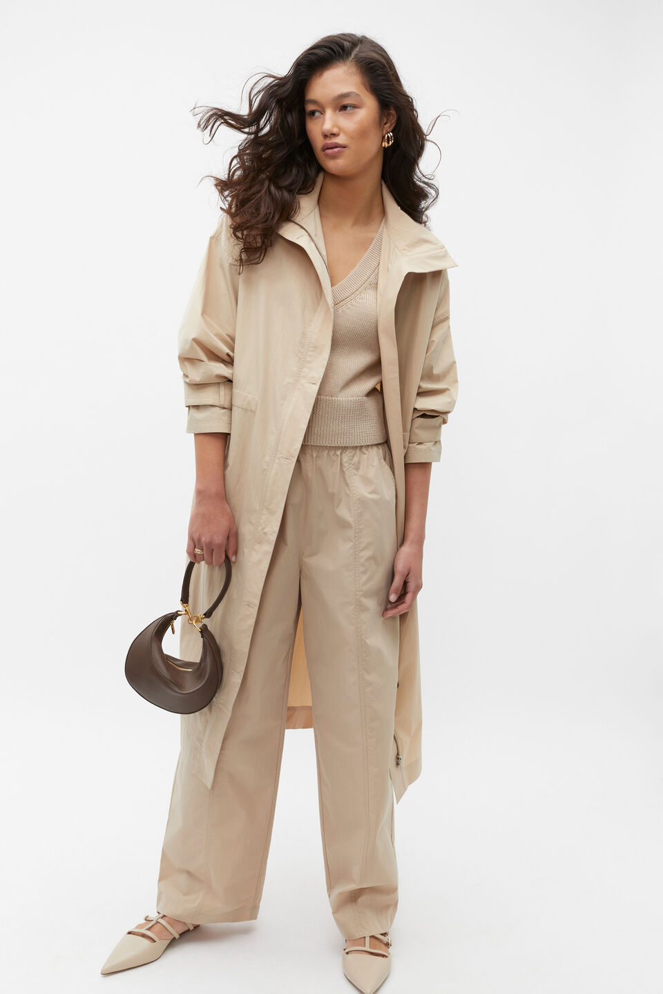 Parachute Jogger Pant  Sandshell