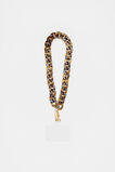 Resin Wrist Phone Strap  Dark Tort  hi-res