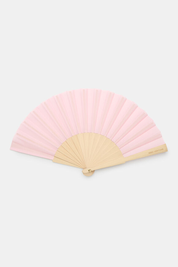 Seed Hand Fan  Pale Blossom  hi-res