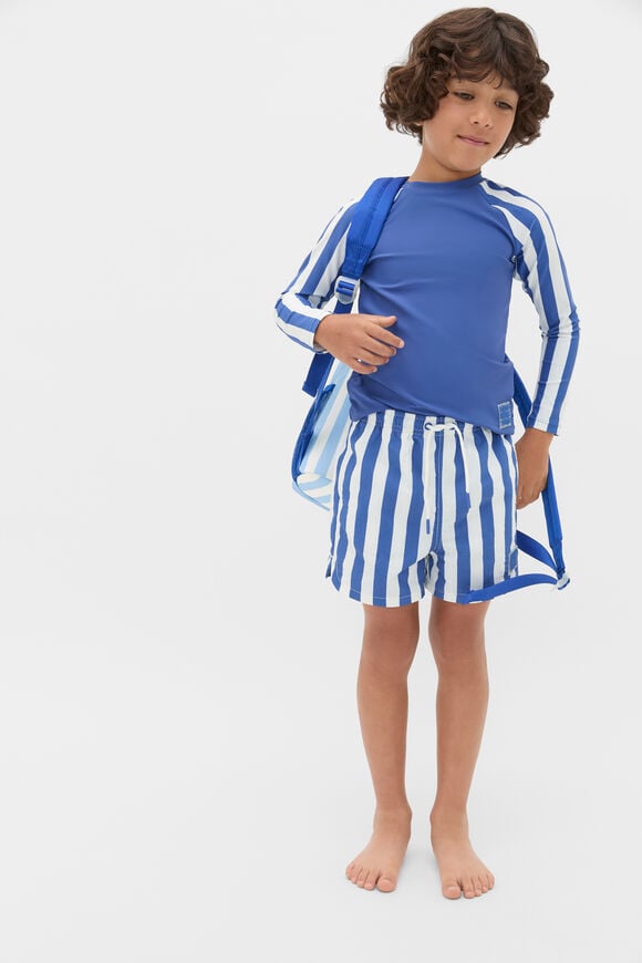 Stripe Rashvest  Retro Blue  hi-res