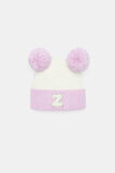 Mini Glitter Initial Beanie  Z  hi-res