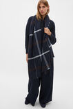 Multi Check Scarf  Twilight Blue  hi-res