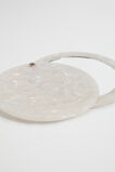 Resin Compact Mirror  Ivory  hi-res