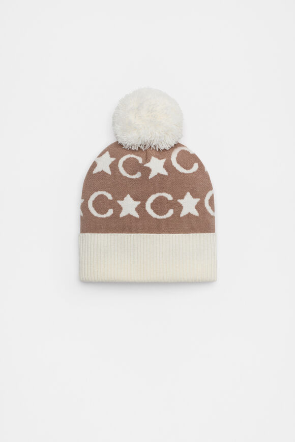 Star Initial Beanie  C  hi-res