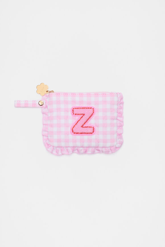 Beaded Initial Purse  Z  hi-res