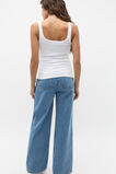 Core Heritage Rib Tank  Whisper White  hi-res