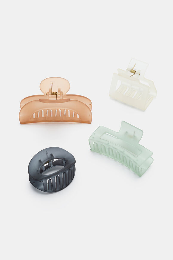 Multi Hair Claw Pack  Copper  hi-res