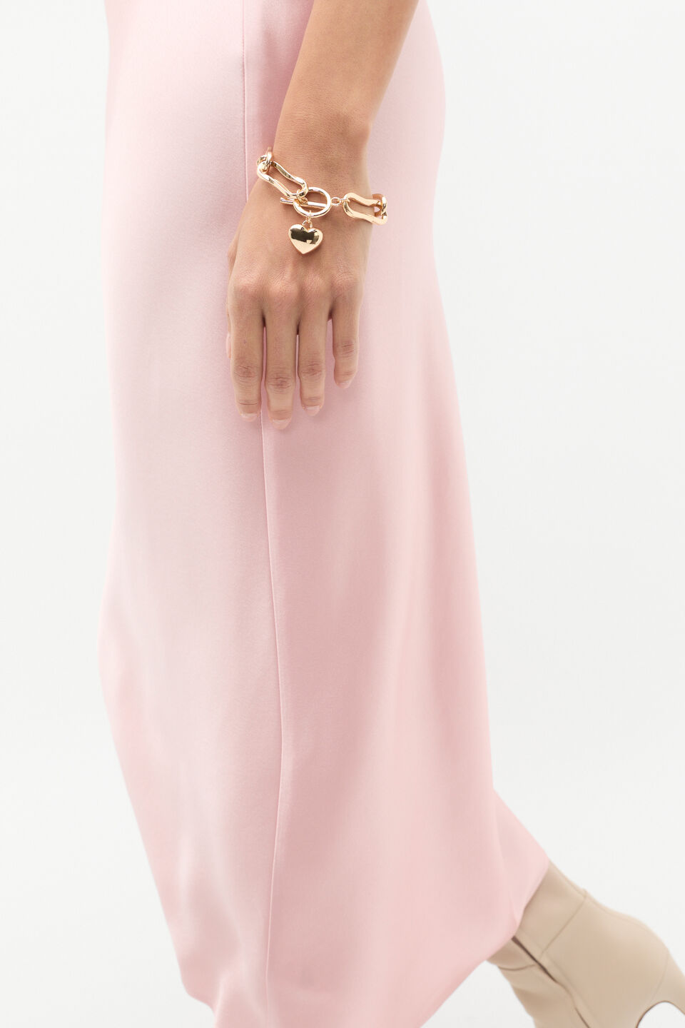Heart Bracelet  Gold