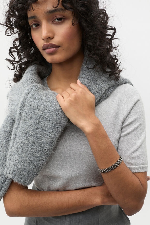 Waterproof Watch Link Bracelet  Silver  hi-res